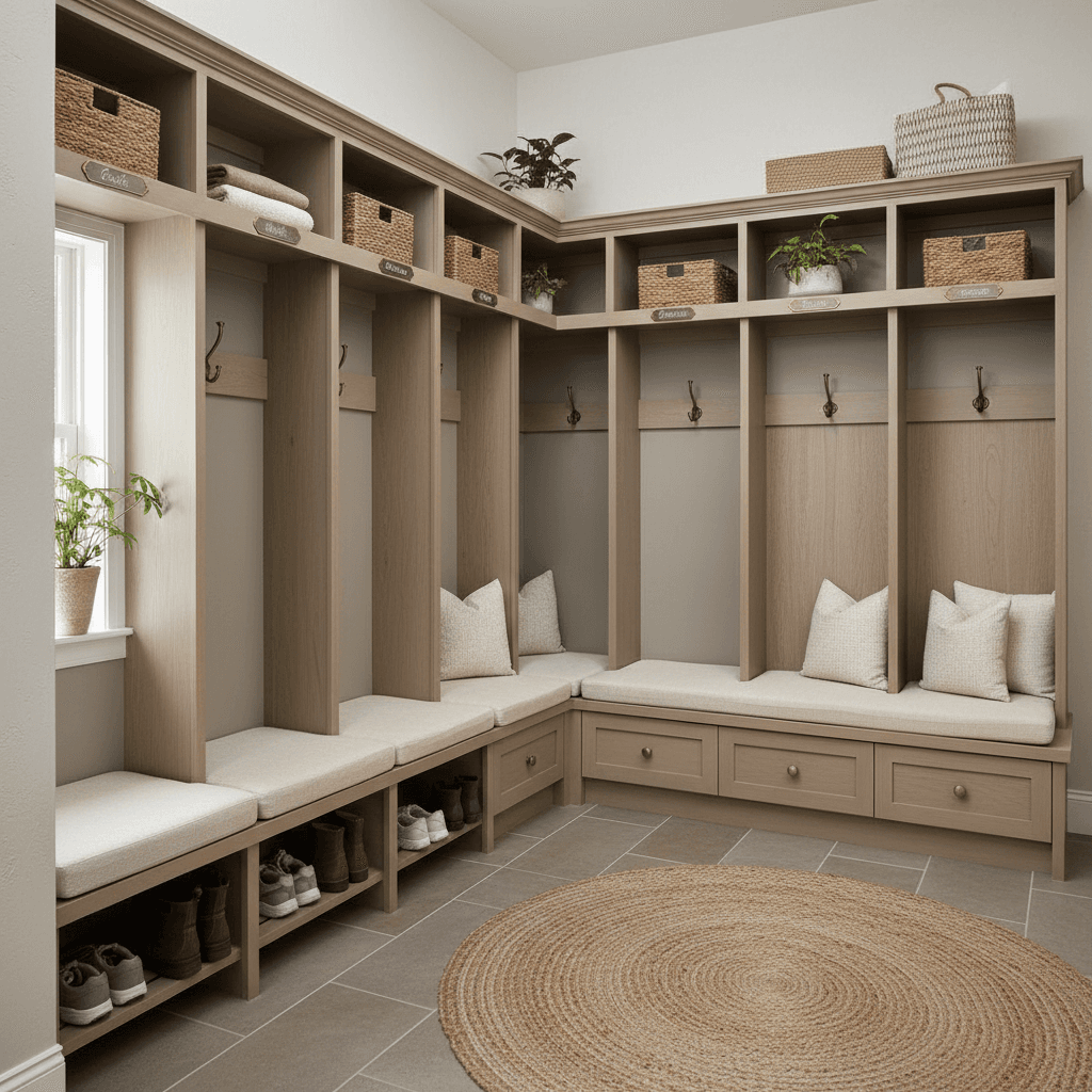 Mudroom storage