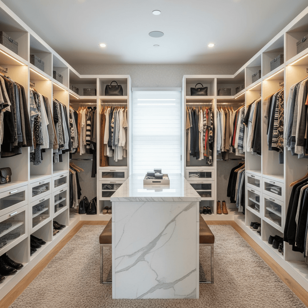 Custom closet design